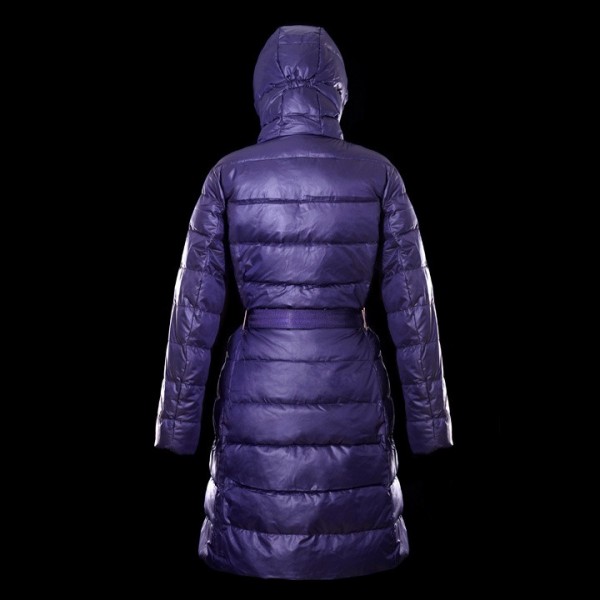 Moncler Classic Lunga Viola caldo Cappotti uscita